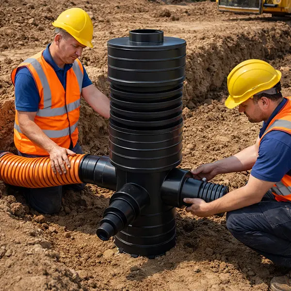 دریچه منهول پلی اتیلن